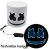 Светящаяся повязка DJ Marshmello и Хэллоуинская EL-маска для музыкальных фестивалей