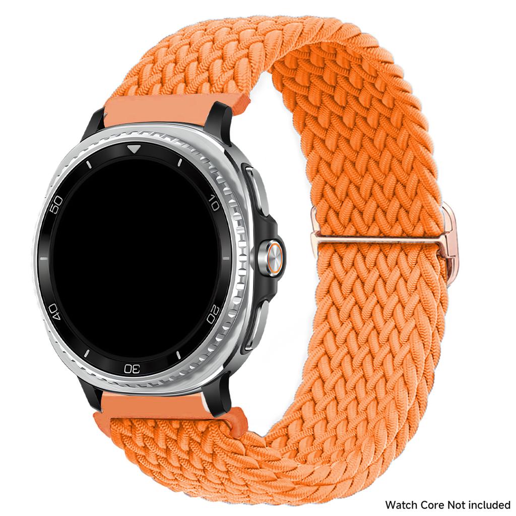 Плетеный нейлоновый ремешок для Samsung Galaxy Watch 8 40 мм 44 мм/Watch 8 Classic 46 мм, ремешок без зазоров для Galaxy Ultra 2025, нейлоновый браслет