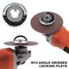 M14 Angle Grinder Quick Release Self-Locking Grinder Pressing Plate Flange Nut Power Chuck For Angle Grinder Clamping Flange