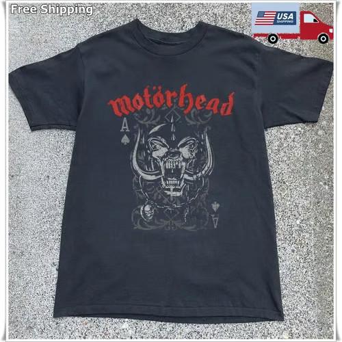 Унисекс черная футболка Motorhead Ace of Spades, Размеры S-5XL