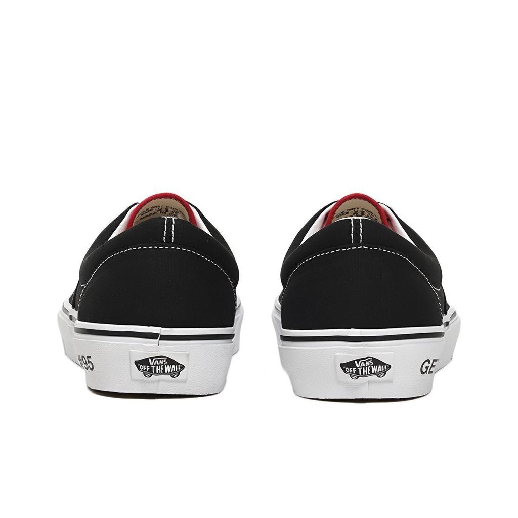 Vans Era Получите настоящие низкие кеды для скейтбординга Унисекс Кроссовки Черный Красный VN0A38FRTO2