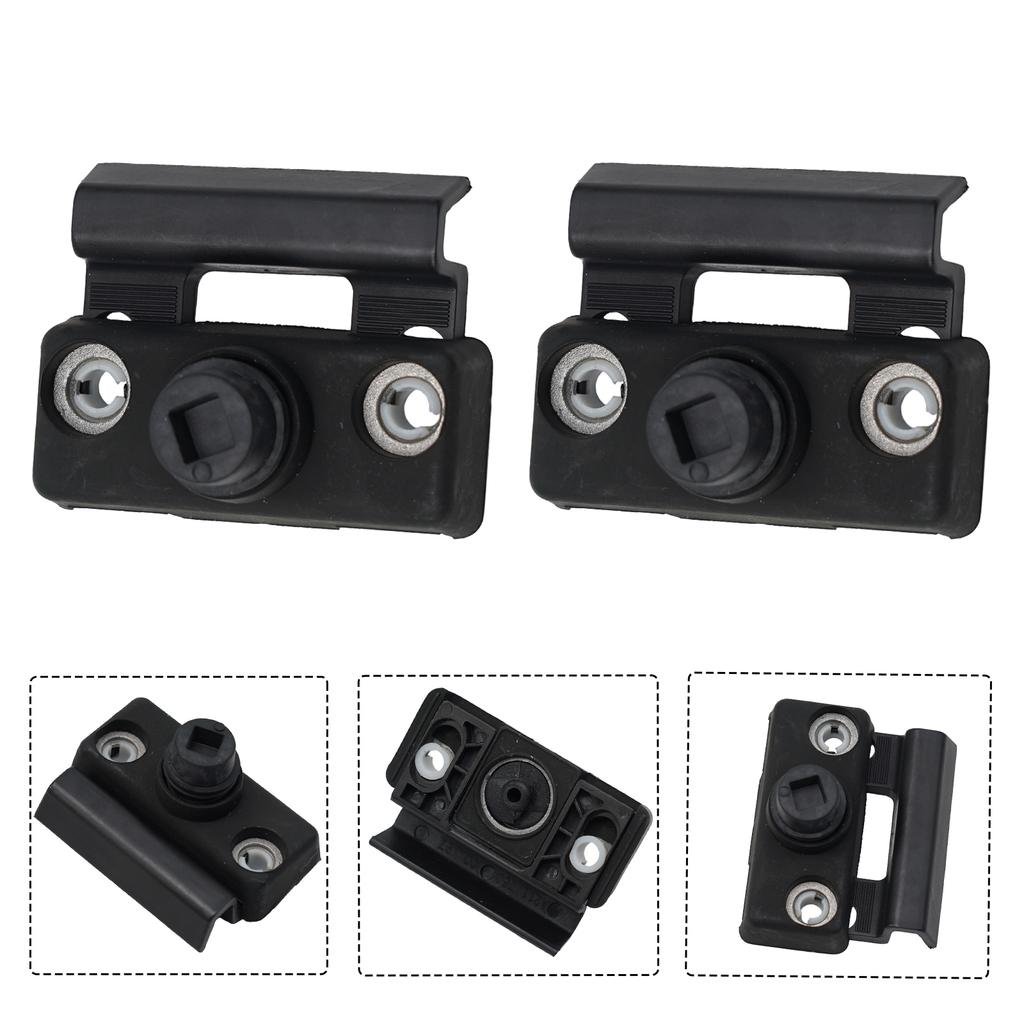 2 шт. заглушка бампера для Mercedes E Class W211, держатель крышки багажника, заглушка, прокладка крышки багажника, пластик 2117500097