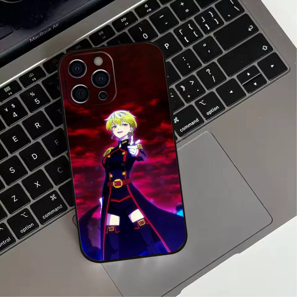 Chained Soldier Phone Case For iPhone 17,16,15,14,13,12,11 Plus,Pro Max,XS,Soft Silicone Black Cover