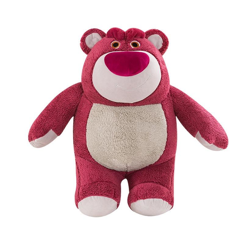 New Arrival Strawberry Bear Plushie Fluffy Teddy Bear Toy For Children