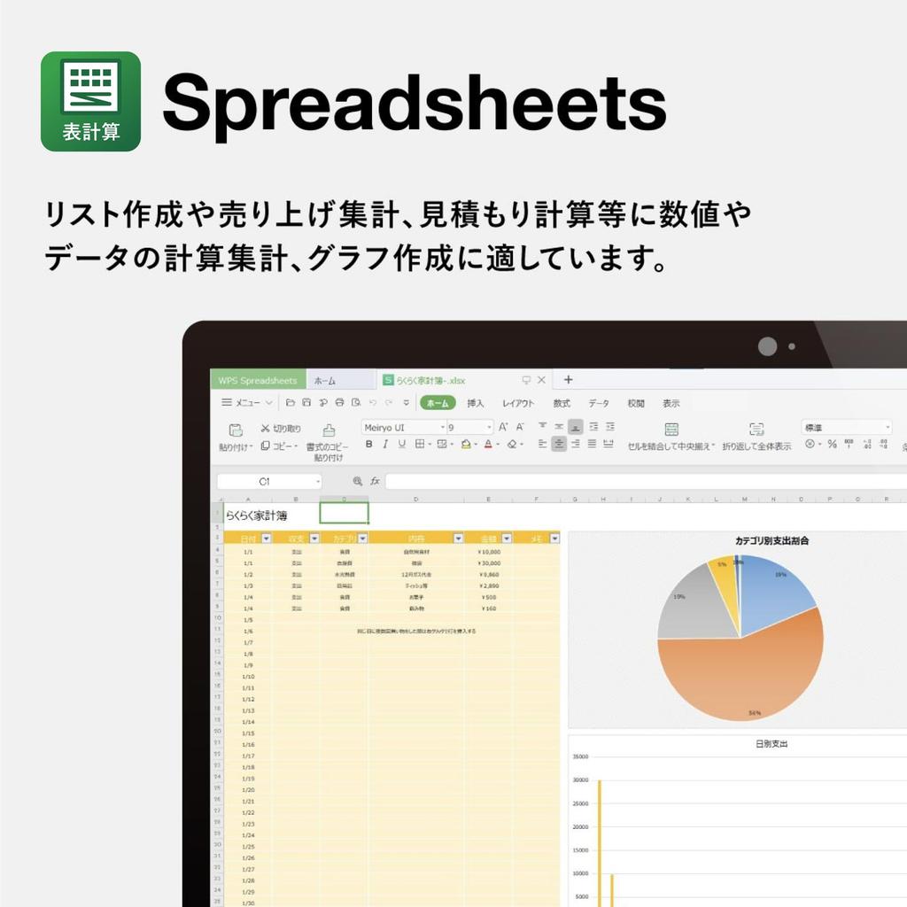 Kingsoft WPS Office 2 Standard Edition Высокая совместимость с Microsoft Office Word PowerPoint Excel PDF Совместимость с Windows [DVD включен]