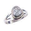 Natural Black Rutile Gemstone Handmade 925 Solid Sterling Silver Ring S.9.5 b4Q66