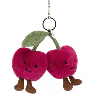 Jellycat Забавный креативный милый кулон-плюш в виде вишни высотой 16 см