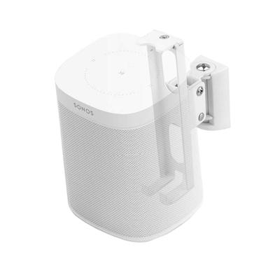 Комплект настенных кронштейнов EMAQUIN для поворотного динамика SONOS ONE Play 1 и белого цвета SONOS Play - (2 куска) ONE/SONOS SL/SONOS (2 наклона, ОДИН/ОДИН SL/SONOS