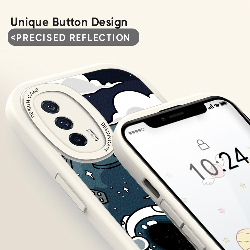 Симпатичный чехол из искусственной кожи для iPhone 14 13 12 Pro Max Samsung Galaxy S23 Ultra S20 FE M32 A13 A20S Redmi Note 10 Xiaomi Poco F3 Мягкий чехол для телефона из ТПУ