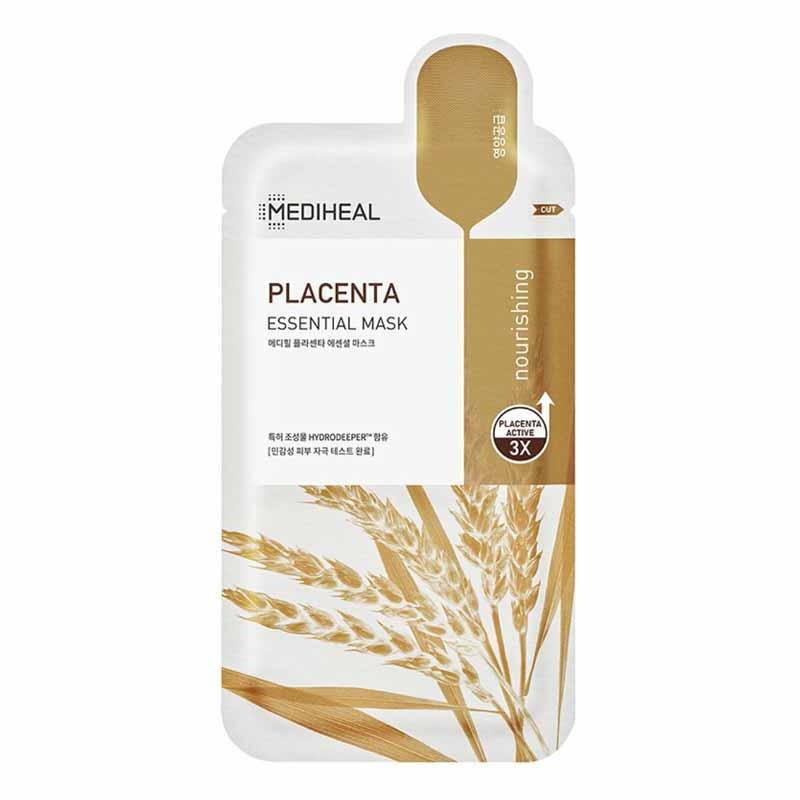 Mediheal Коллекция ампул и масок Essential Mask 9 типов по 5 шт., успокаивающий и увлажняющий уход, восстанавливающий баланс кожи