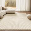 Cream Style Carpets for Living Room Thicken Washable Lounge Floor Mat Large Area Bedroom Decor Plush Carpet Home Fluffy Soft Rug
