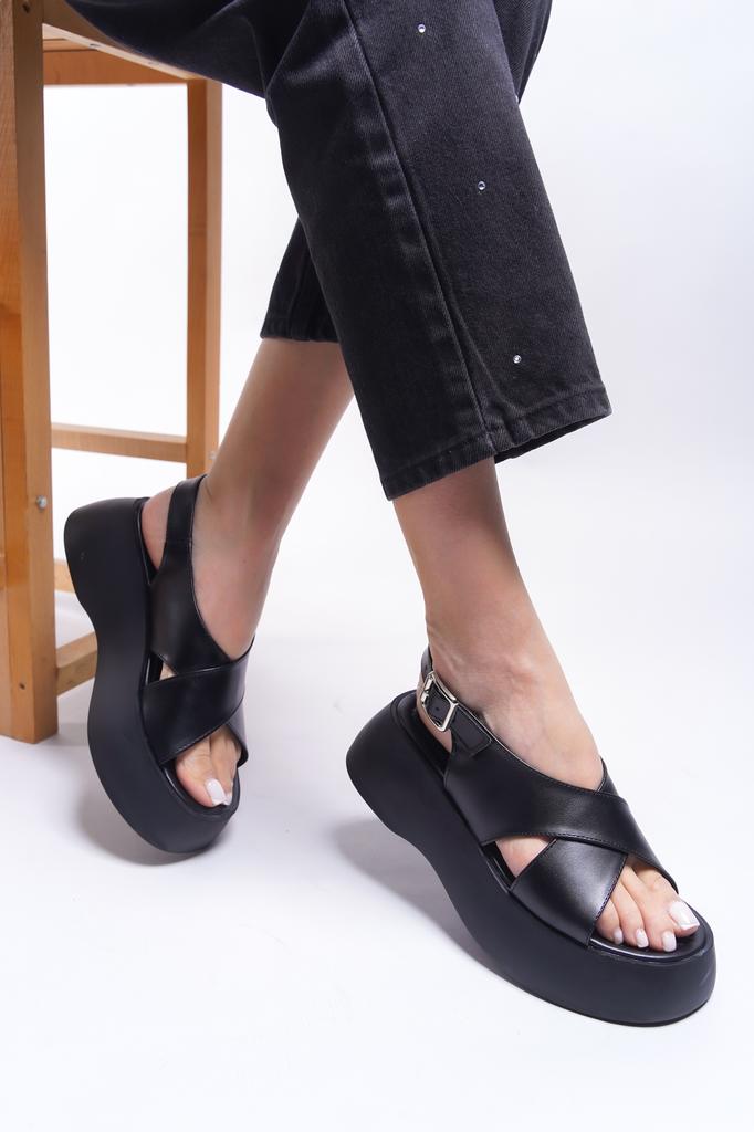 Women's Casual Sandals Jahabelle Summer Shoes 0012803 White Skin