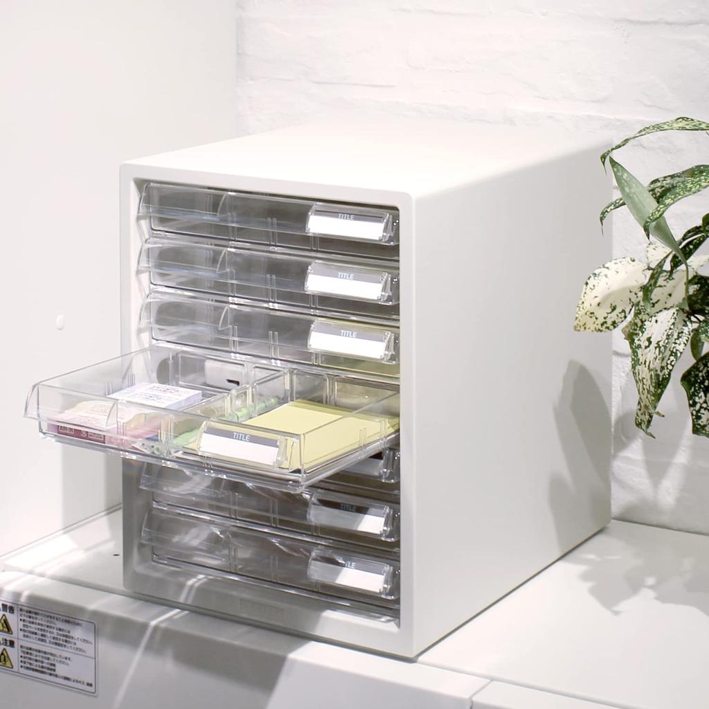 Папка для писем Plus A4 вертикальная мелкая 7 ярусов белая 16-116 LC-107AC