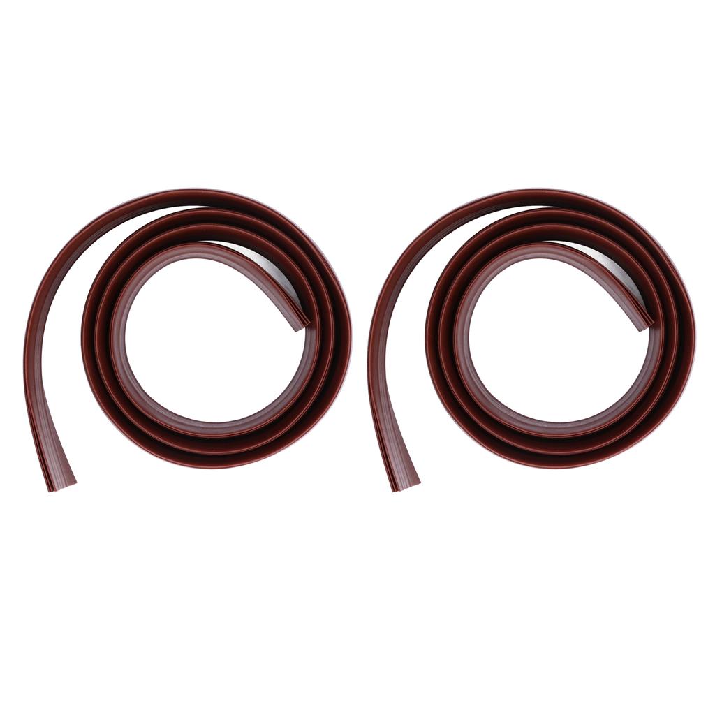 2 шт. Дверной уплотнитель Самоклеящийся TPE Под уплотнитель Звукоизоляционный Нижний Уплотнитель от непогоды