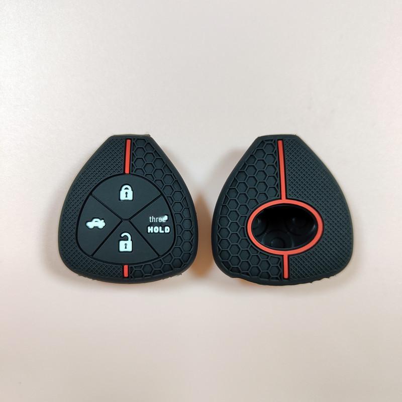 Силиконовый чехол-соты для ключа Toyota Camry, Highlander, RAV4, Corolla, Reiz, Vios