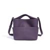 High End Fashion Handheld Versatile Bucket Bag Genuine Leather Simple Handbag Shoulder Crossbody
