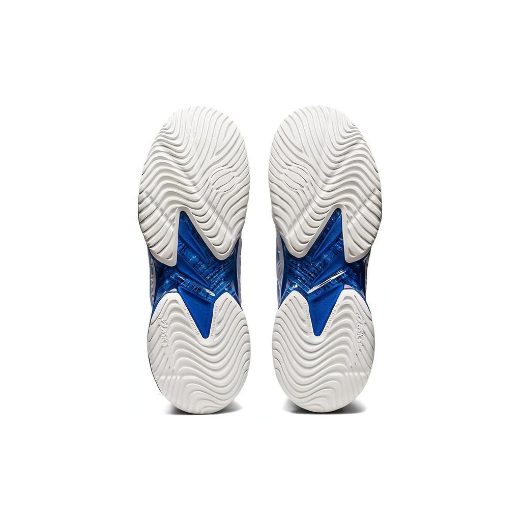 Asics Court FF Novak White Tuna Blue Men Sneakers 1041A343-960