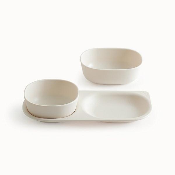 Takgaon Ecozen Square 2-piece Infant Plate Set, Yellow, Popular Korean Parenting Items