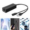Прочный Пластиковый USB C POE Разветвитель POE в USB C Преобразователь Питания, 48В в 5В для Различных Устройств Устройства Низкого Напряжения