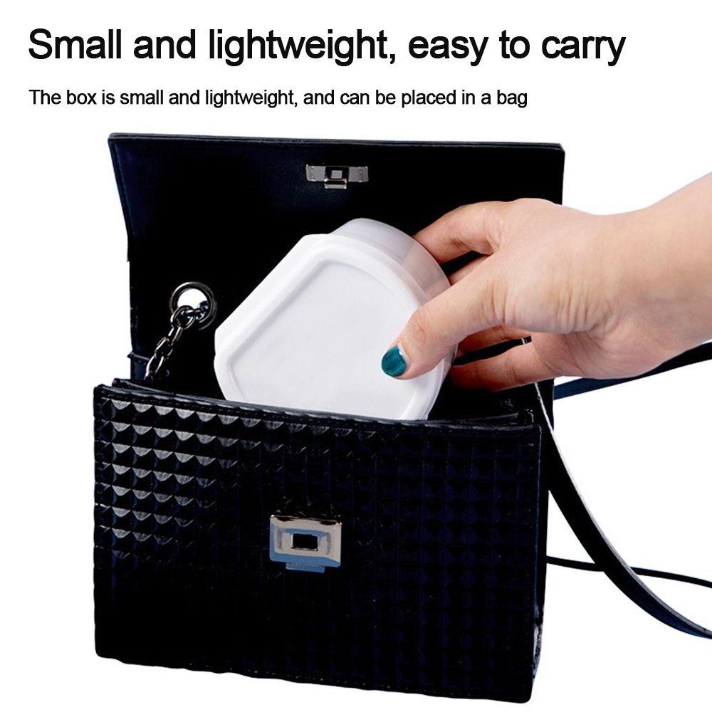 Портативный лоток для протезов, пластиковые брекеты, ортодонтический чехол, коробки для ложных протезов для женщин и мужчин