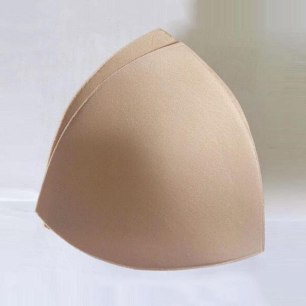 Женский треугольный коврик для груди, нижнее белье, аксессуары, регулируемые чашки, губчатые накладки на грудь, толкающие грудь U4A0