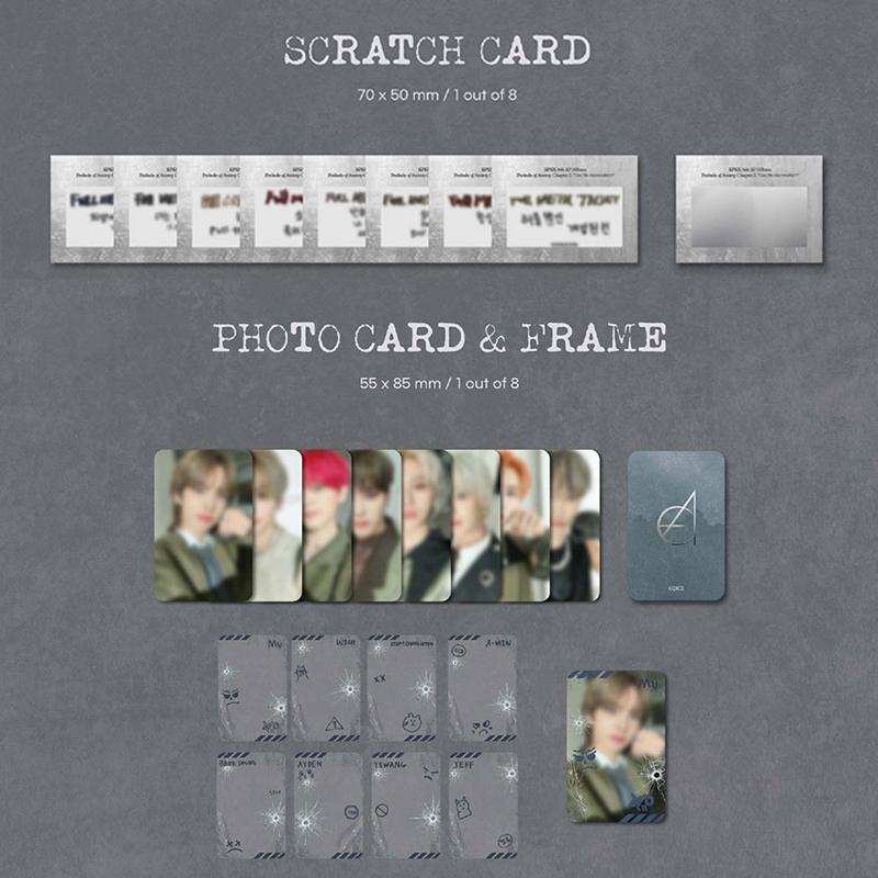 (+ктофан фотокарточка) Epex 6-й мини-альбом [ПРЕЛЮДИЯ ТРЕВОГИ ГЛАВА 2. «Можем ли мы сдаться?»']