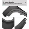 4PCS Car Mud Flaps Splash Guards Mudguards Car Mud Flaps Compatible with BYD Qin PLUS 2021 2022 2023 2024