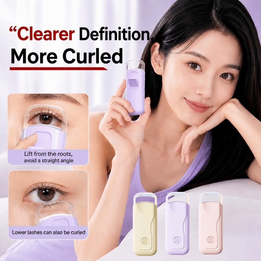 Fast Heating Electric Lash Curler USB Charging Lash Curling Tool Home Beauty Routine