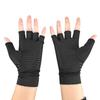 Медные волокна артрит компрессионные дышащие перчатки полупальцевые для ревматоидного артрита