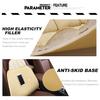SEAMETAL Winter Warm Car Seat Cover Driver Seat Cushion Non-Slip Vehicles Chair Pad Mat Car Seat Protector for Car Home Office 1PC