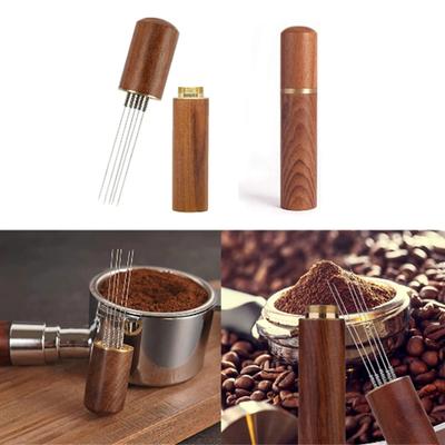 Инструменты для темперовки кофе Иглы Мешалка для эспрессо Распределитель Выравниватель WDT Кафе Мешалка Аксессуары бариста 5 игл Мешалка