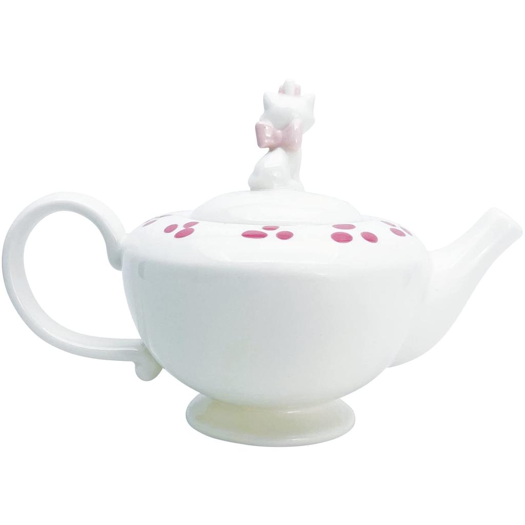 Sun Art Disney Marie Tea Pot 500ml with Figure SAN4039 "Fashion Kit" Approx.