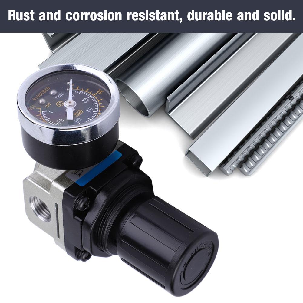 AR2000 02 G1 4  Air Filter Source Compressor Adjustable Pressure Regulator Reduce Valve