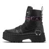 Женские кроссовки Air Jordan 1 High Brooklyn No Gravity Black Global-Purple HF5691-001