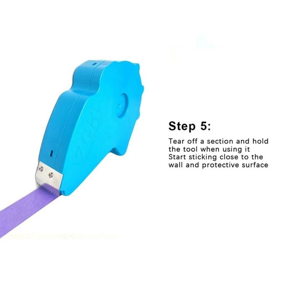 Convenient Tape Dispenser Without Trace Tape Applicator Machine  For Painting