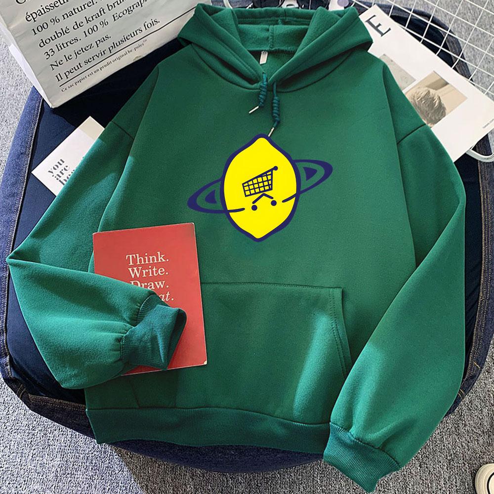 U2 Band Hip Hop Streetwear Hoodies Lemon Funny Cartoon Graphic Sweatshirts Moletom Feminino Long Sleeve Women/Men Sudaderas Girl