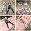 Портативный брелок в форме ключа Multi EDC Philips Slotted Screwdrivers Mini Screwdriver Steel Pocket Outdoor Repair Tools