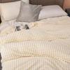 Multifunctional Solid Color Flannel Blanket Comfortable Thickened Sofa Blanket Soft Warm Office Nap Blanket Winter