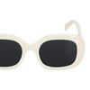 Celine Patterned Rectangle Sunglasses Women sunglasses White CL40262U25A