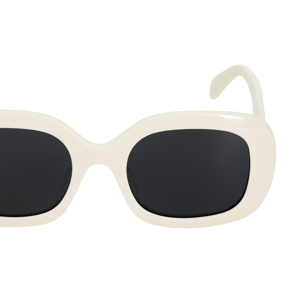 Celine Patterned Rectangle Sunglasses Women sunglasses White CL40262U25A