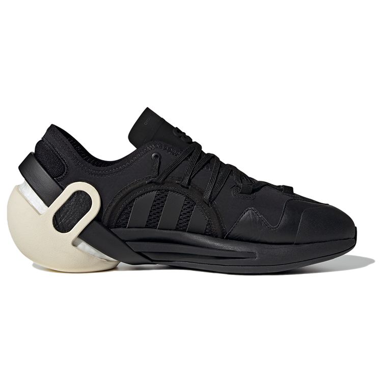 adidas Черные кроссовки унисекс Y-3 Idoso Boost кремово-белые GW8643