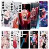 Чехол для телефона аниме Darling In The FranXX для Samsung Galaxy S26 S25 Edge S24 S23 FE S22 Ultra S21 Plus S20 + Fundas Cover Coque Ga