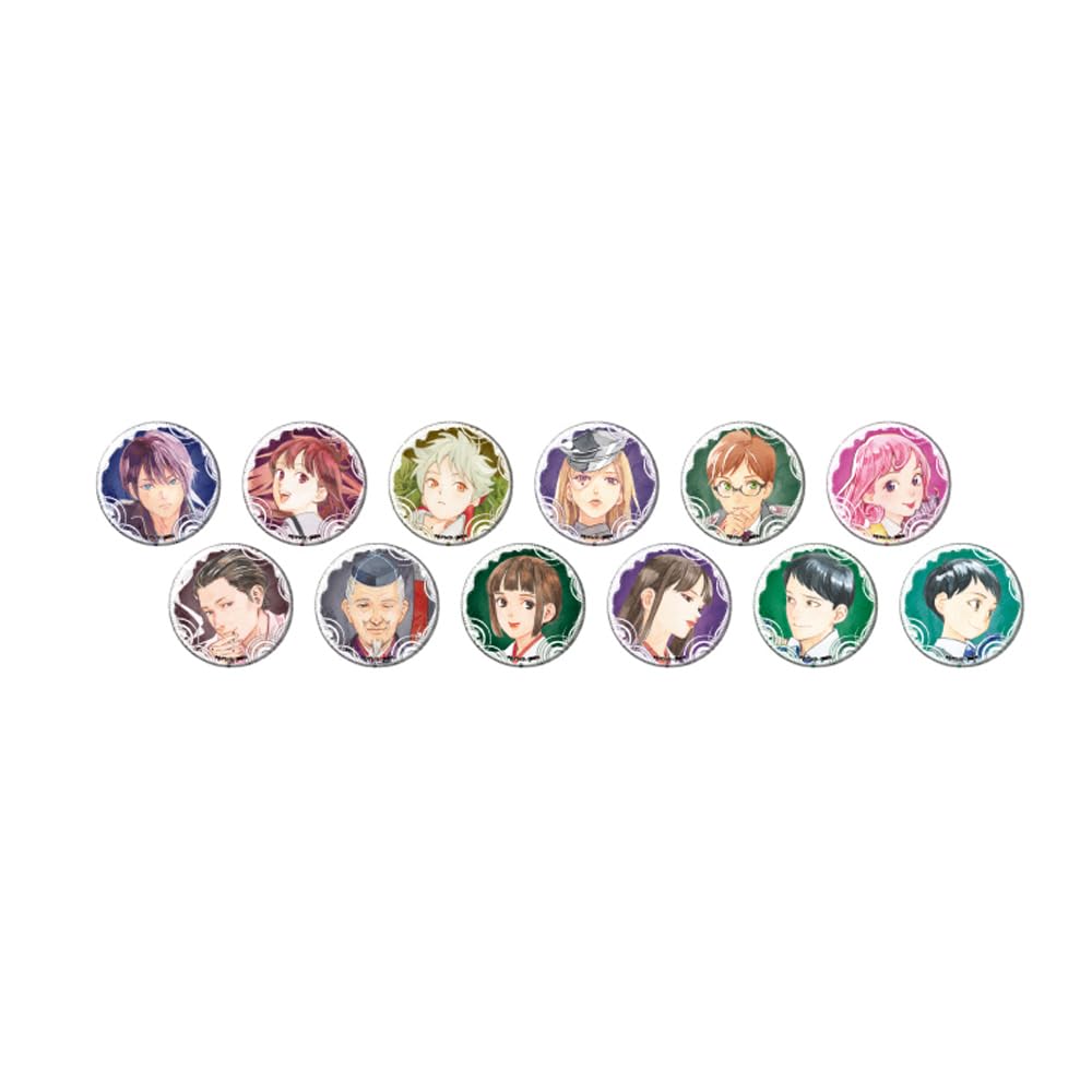 Noragami 02 Can Badge Complete Set [Official Illustration] (12-Piece Box)