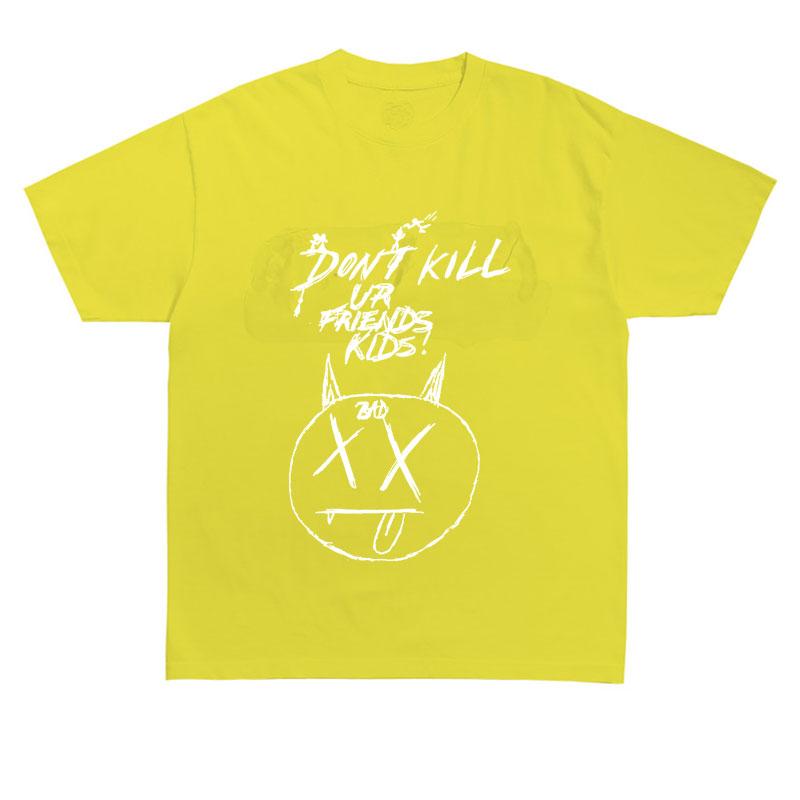 Summer T Shirt Don'T Kill Your Friend Funny Print T-Shirt Men Women Bad Hip Hop Tshirts Cotton Tops