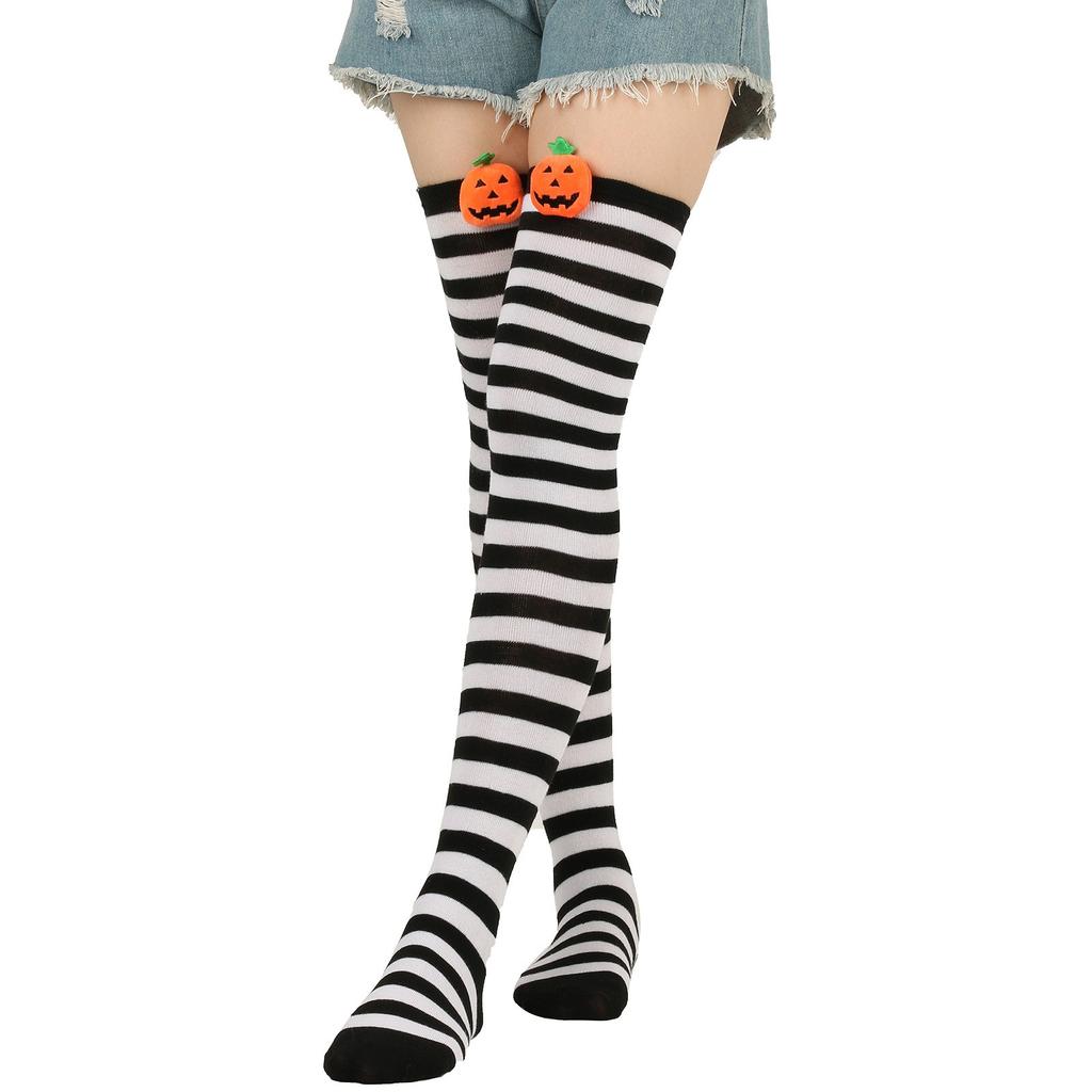 Женские носки до бедра, длинные гольфы, милые гольфы выше колена, чулки