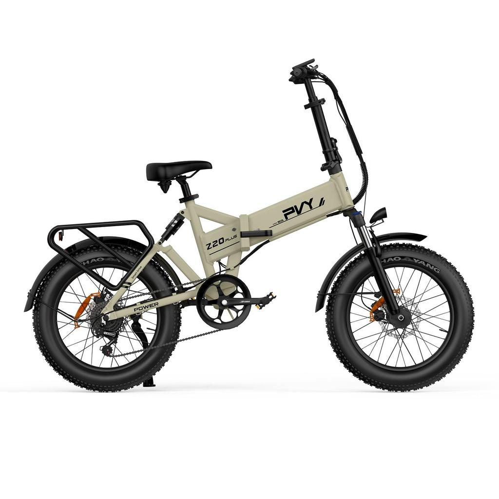 PVY Z20 Plus Adult Outdoor Folding E-Bike 48V 16.5Ah Battery 1000W Motor City Electric Mountain Bicycle 20 Inch Off-Road Electric Bicycle