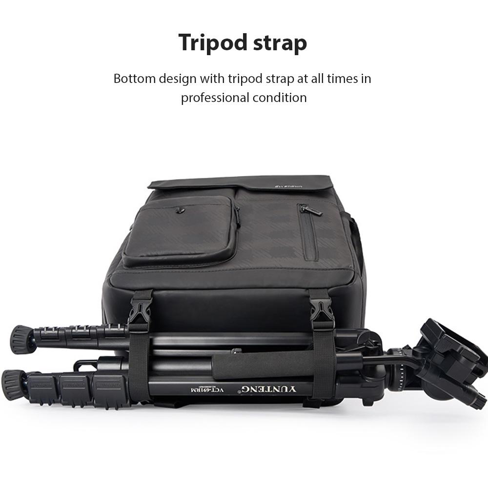 Cwatcun D97 Photography Camera Bag Camera Backpack Waterproof Compatible with