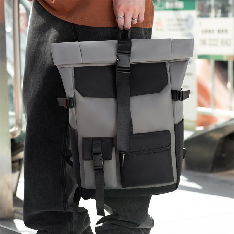 Многофункциональный деловой рюкзак для ноутбука большой емкости 15,6 дюйма для мужчин, уличная дорожная сумка, водонепроницаемая школьная сумка