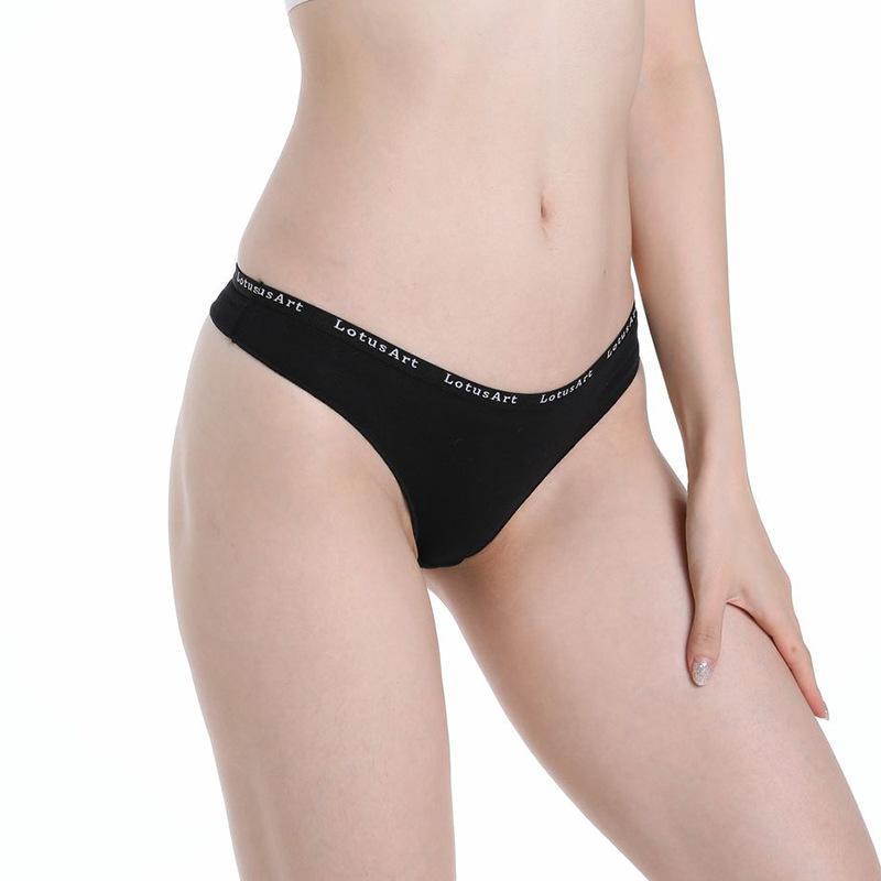 Высококачественные удобные сексуальные женские стринги Pure Desire соблазнительные хлопковые женские трусики с низкой талией сексуальные женские милые однотонные трусы