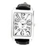 [Michel Jourdain] Michel Jurdain Wristwatch Sports Diamond Leather White X Black Men's SG-3000-7 Men's